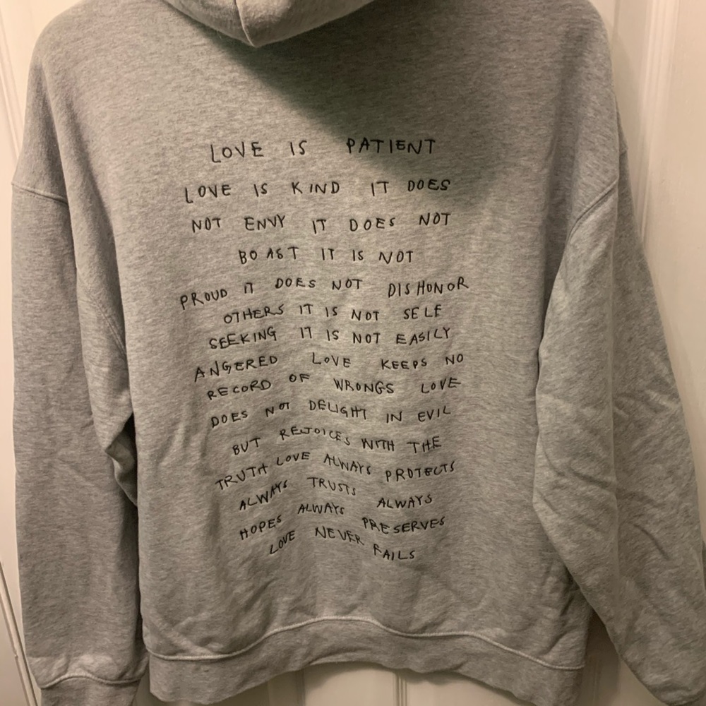 Bible Verse Hoodie Embroidered